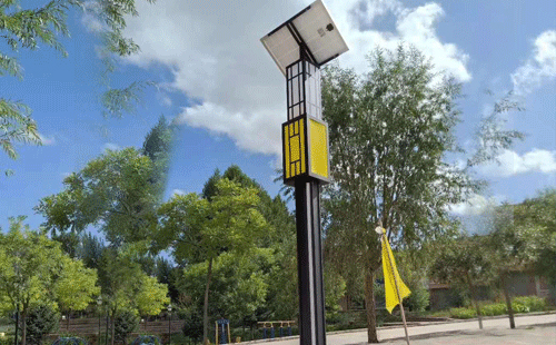 红古智慧路灯安装