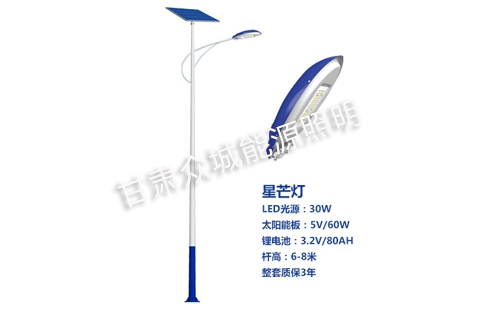 红古太阳能路灯核心技术参数解读